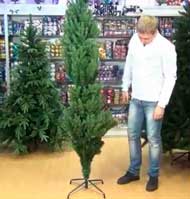 Разборка искусственной елки